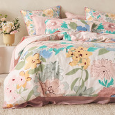 Linen House Parris Cotton Sateen Quilt Cover Set