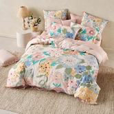 Linen House Parris Cotton Sateen Quilt Cover Set