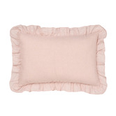 Linen House Nimes Ruffle Linen Cushion