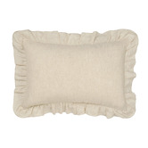 Linen House Nimes Ruffle Linen Cushion