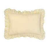 Linen House Nimes Ruffle Linen Cushion