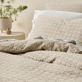 Linen House Pebble Vista Cotton Quilt Cover Set