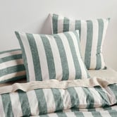 Linen House Vintage Stripe Cotton &amp; Linen European Pillowcase