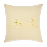 Linen House Lemon Nimes Linen European Pillowcase