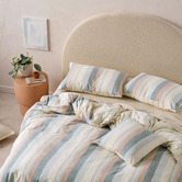 Linen House Saltwater Reverie Cotton &amp; Linen Quilt Cover Set