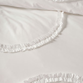 Linen House White Gianna Cotton Percale Quilt Cover Set
