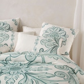 Linen House Thalia Cotton Percale Quilt Cover Set