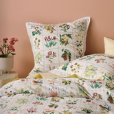 Linen House Garden Bed Cotton Sateen European Pillowcase