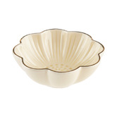 Linen House Cream Porcelain Trinket Bowl