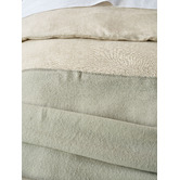 Linen House Solid Wool Blanket