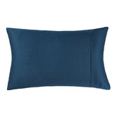Linen House Navy Augusta King Pillowcase