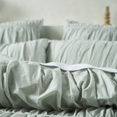 Linen House Layla Cotton Voile Quilt Cover Set
