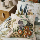 Linen House Eucalyptus Garden Cotton Sateen Quilt Cover Set