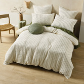 Linen House Millbrooke Cotton Jacquard Quilt Cover Set