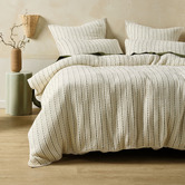 Linen House Millbrooke Cotton Jacquard Quilt Cover Set