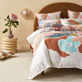 Linen House Maeve Cotton Sateen Quilt Cover Set