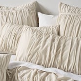 Linen House Natural Layla Cotton Voile Quilt Cover Set