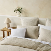 Linen House Oat Cotswold Cotton Quilt Cover Set