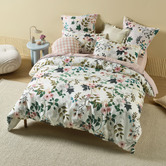 Linen House Kimi Cotton Sateen Quilt Cover Set