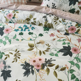 Linen House Kimi Cotton Sateen Quilt Cover Set
