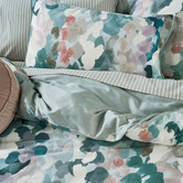 Linen House Harriet Cotton Sateen Quilt Cover Set