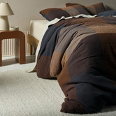 Linen House Fletcher Cotton Muslin Quilt Cover Set