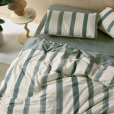 Linen House Fremantle Cotton Percale Quilt Cover Set