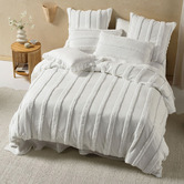 Linen House Cillian Cotton Chenille Quilt Cover Set