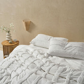 Linen House Cillian Cotton Chenille Quilt Cover Set