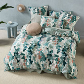 Linen House Harriet Cotton Sateen Quilt Cover Set