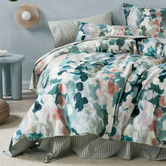 Linen House Harriet Cotton Sateen Quilt Cover Set