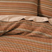 Linen House Cinnamon Dana Cotton Quilt Cover Set