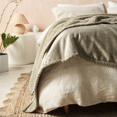 Linen House Sena Velvet Blanket