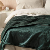 Linen House Sena Velvet Blanket