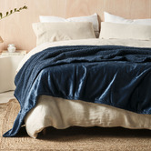 Linen House Sena Velvet Blanket