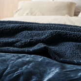 Linen House Sena Velvet Blanket