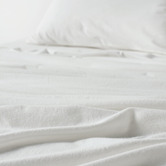 Linen House Flannelette Plain-Dyed Cotton Sheet Set