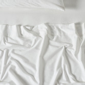 Linen House Flannelette Plain-Dyed Cotton Sheet Set