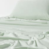 Linen House Flannelette Plain-Dyed Cotton Sheet Set