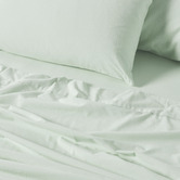 Linen House Flannelette Plain-Dyed Cotton Sheet Set