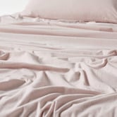 Linen House Flannelette Plain-Dyed Cotton Sheet Set