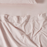 Linen House Flannelette Plain-Dyed Cotton Sheet Set
