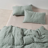 Linen House Eucalyptus Ryland Jersey Cotton Quilt Cover Set