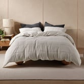Linen House Pebble Ryland Jersey Cotton Quilt Cover Set