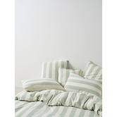 Linen House Vintage Stripe Cotton &amp; Linen Cushion