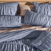 Linen House Bluebell Layla Cotton Voile Quilt Cover Set