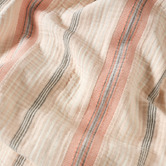 Linen House Papaya Coolum Cotton Jacquard Quilt Cover Set
