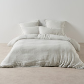 Linen House Rohan Cotton Muslin Quilt Cover Set