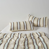 Linen House Sky Cottesloe Cotton Sateen Quilt Cover Set