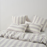 Linen House Lavender Vintage Cotton &amp; Linen Quilt Cover Set